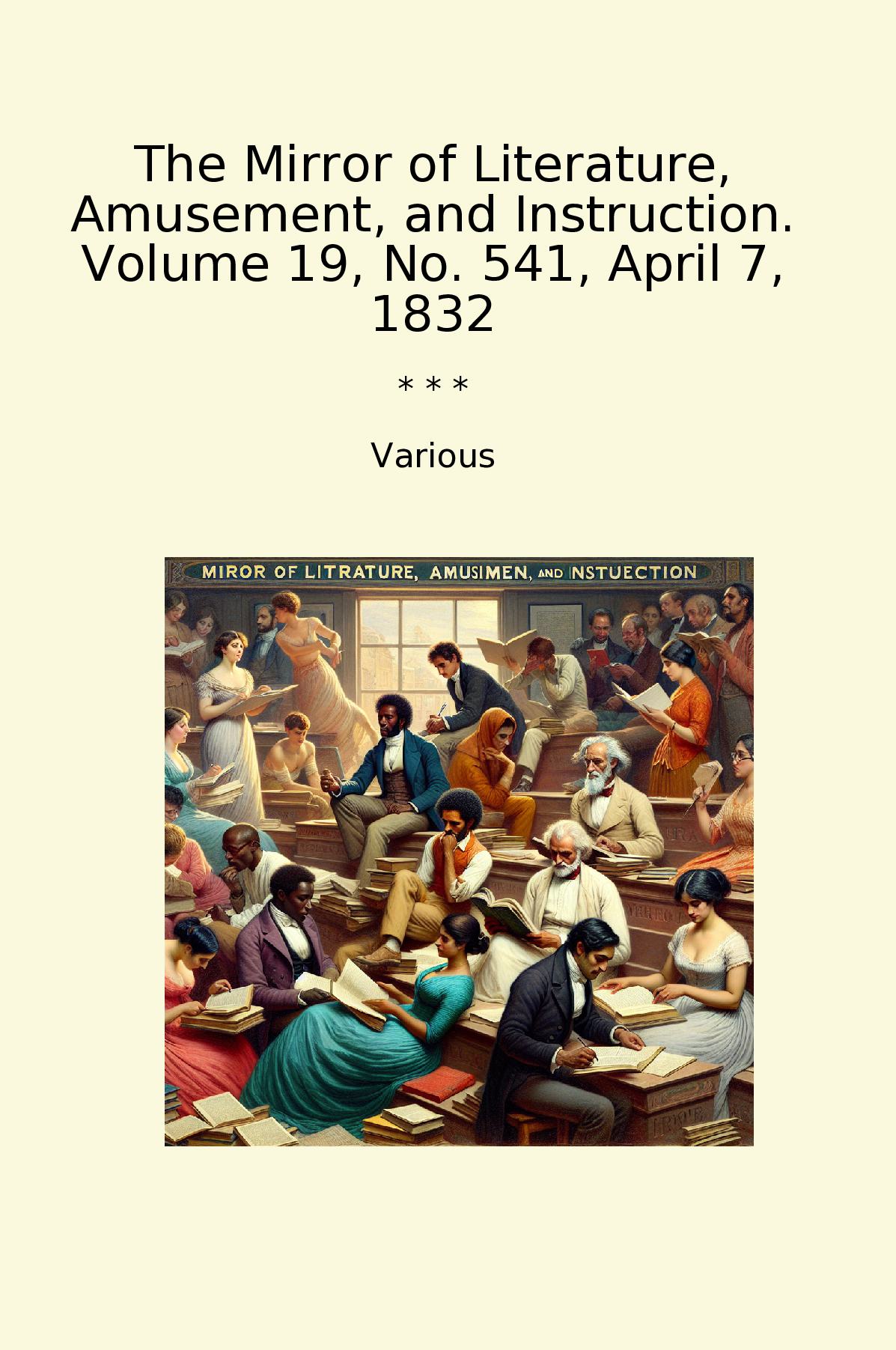 The Mirror of Literature, Amusement, and Instruction. Volume 19, No. 541, April 7, 1832