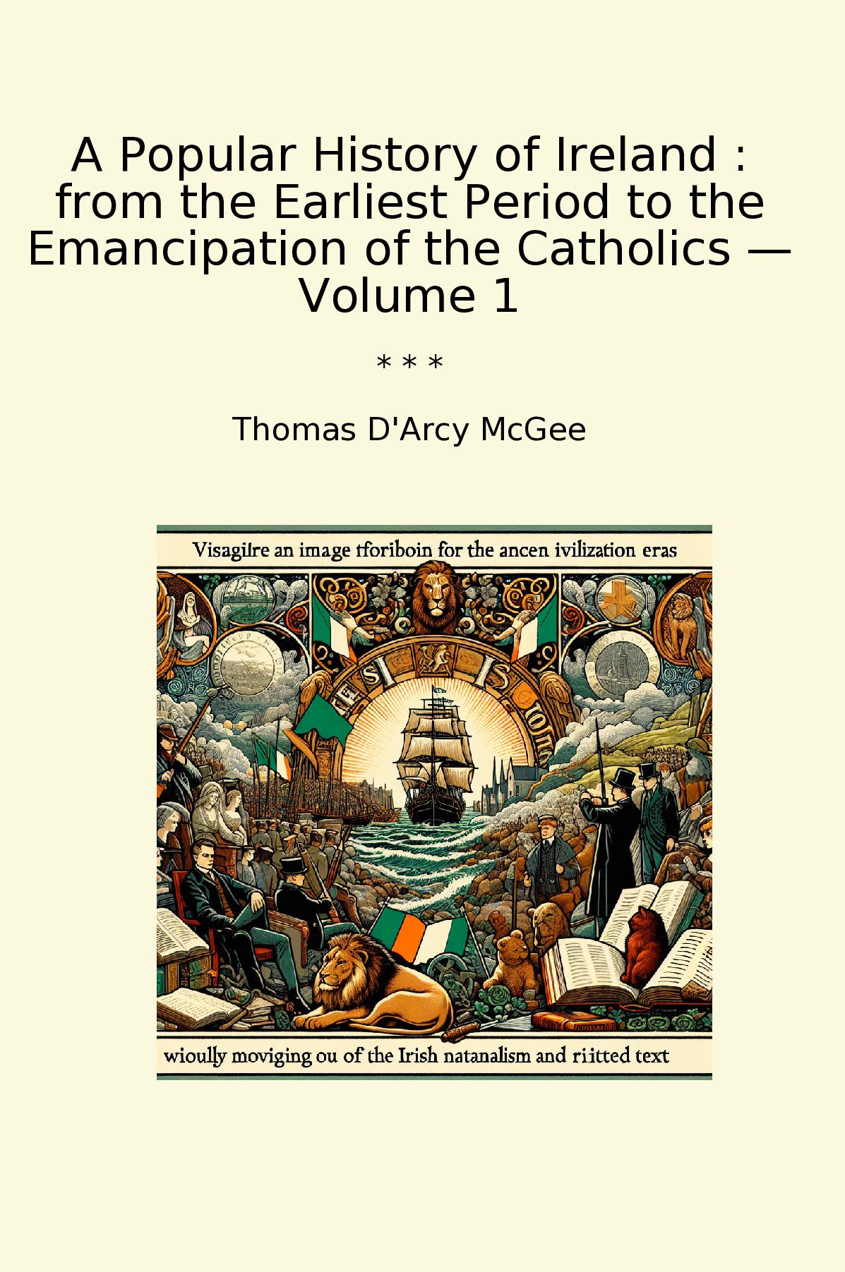 A Popular History of Ireland : from the Earliest Period to the Emancipation of the Catholics — Volume 1