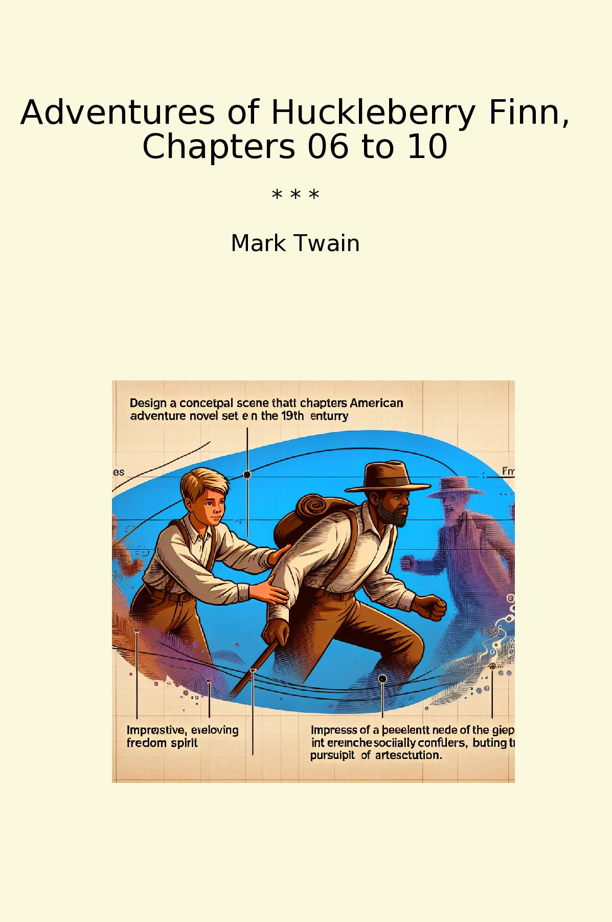 Adventures of Huckleberry Finn, Chapters 06 to 10