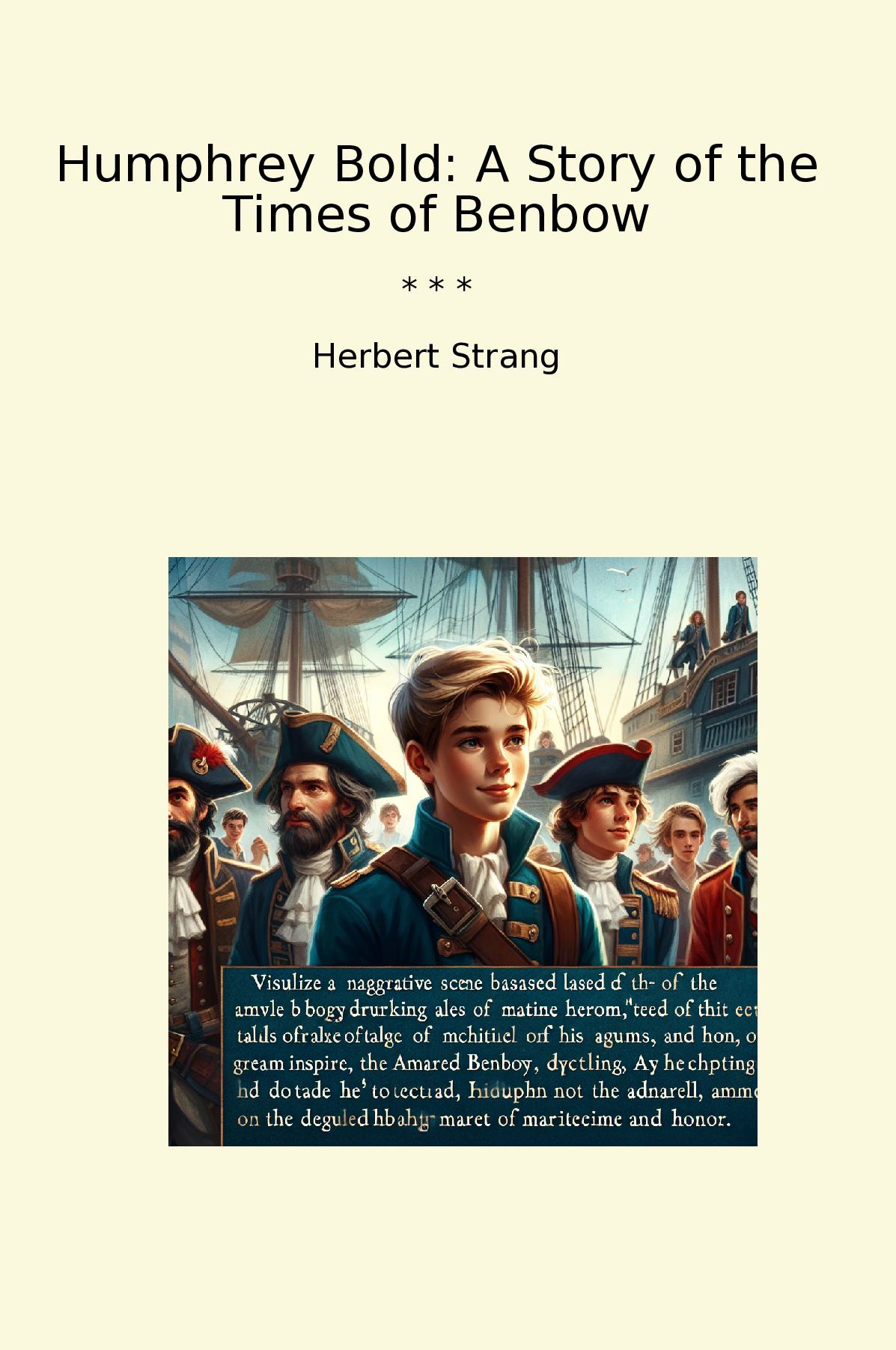 Humphrey Bold: A Story of the Times of Benbow