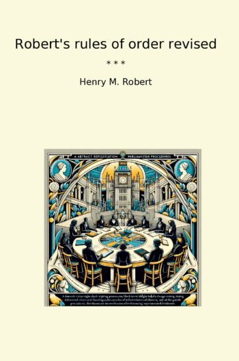 Robert's rules of order revised