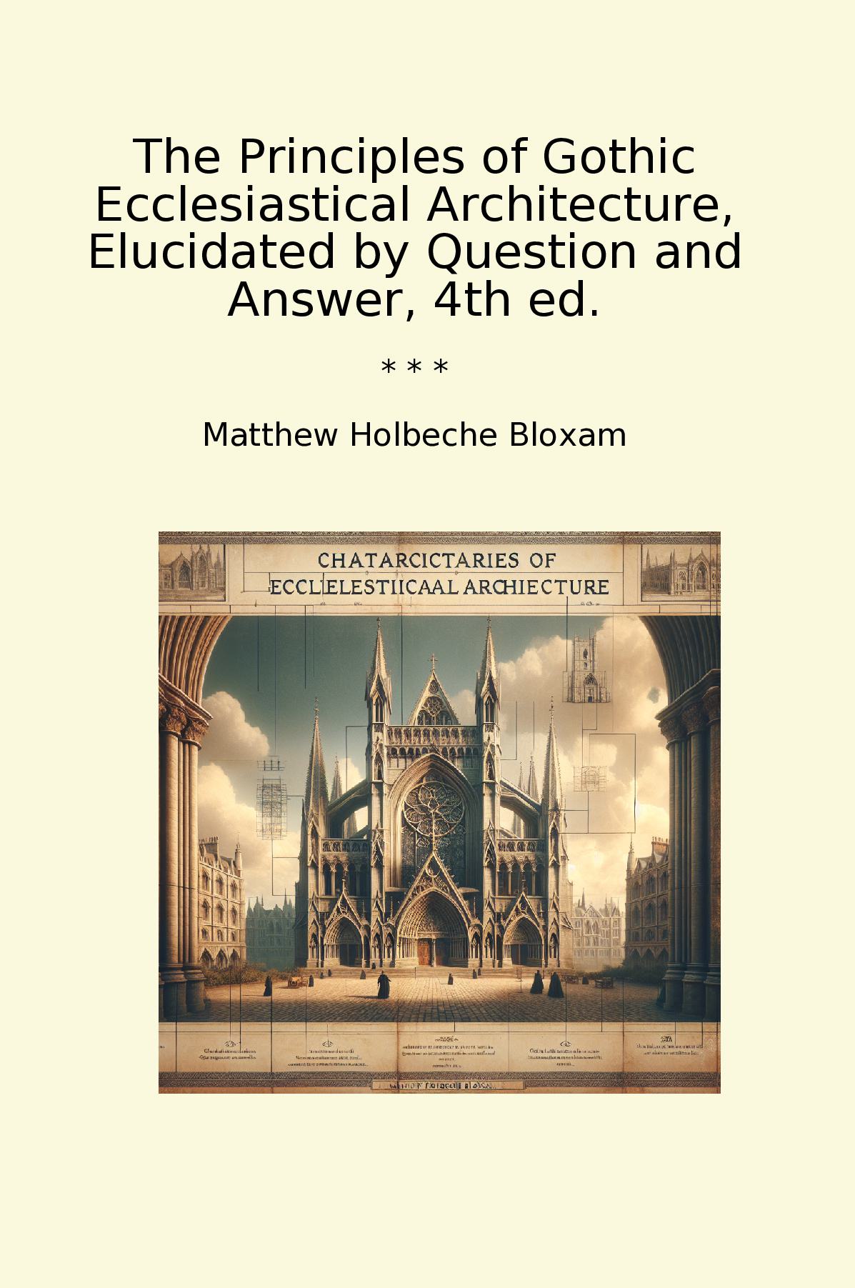 The Principles of Gothic Ecclesiastical Architecture, Elucidated by Question and Answer, 4th ed.