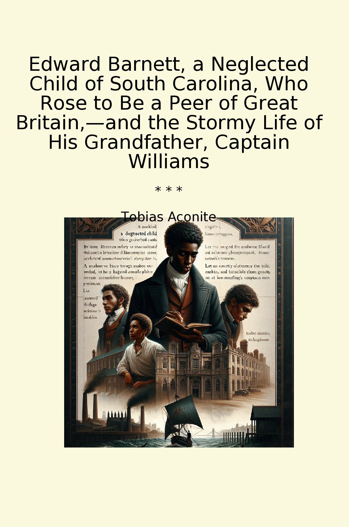 Edward Barnett, a Neglected Child of South Carolina, Who Rose to Be a Peer of Great Britain,—and the Stormy Life of His Grandfather, Captain Williams