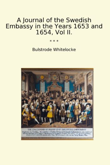A Journal of the Swedish Embassy in the Years 1653 and 1654, Vol II.