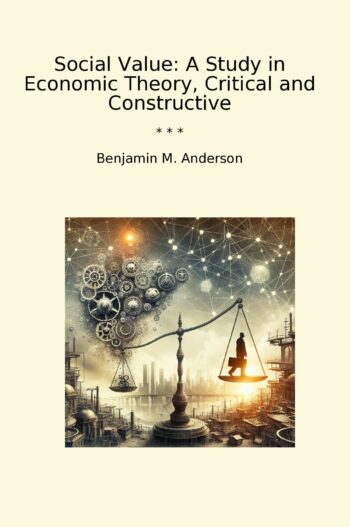 Social Value: A Study in Economic Theory, Critical and Constructive