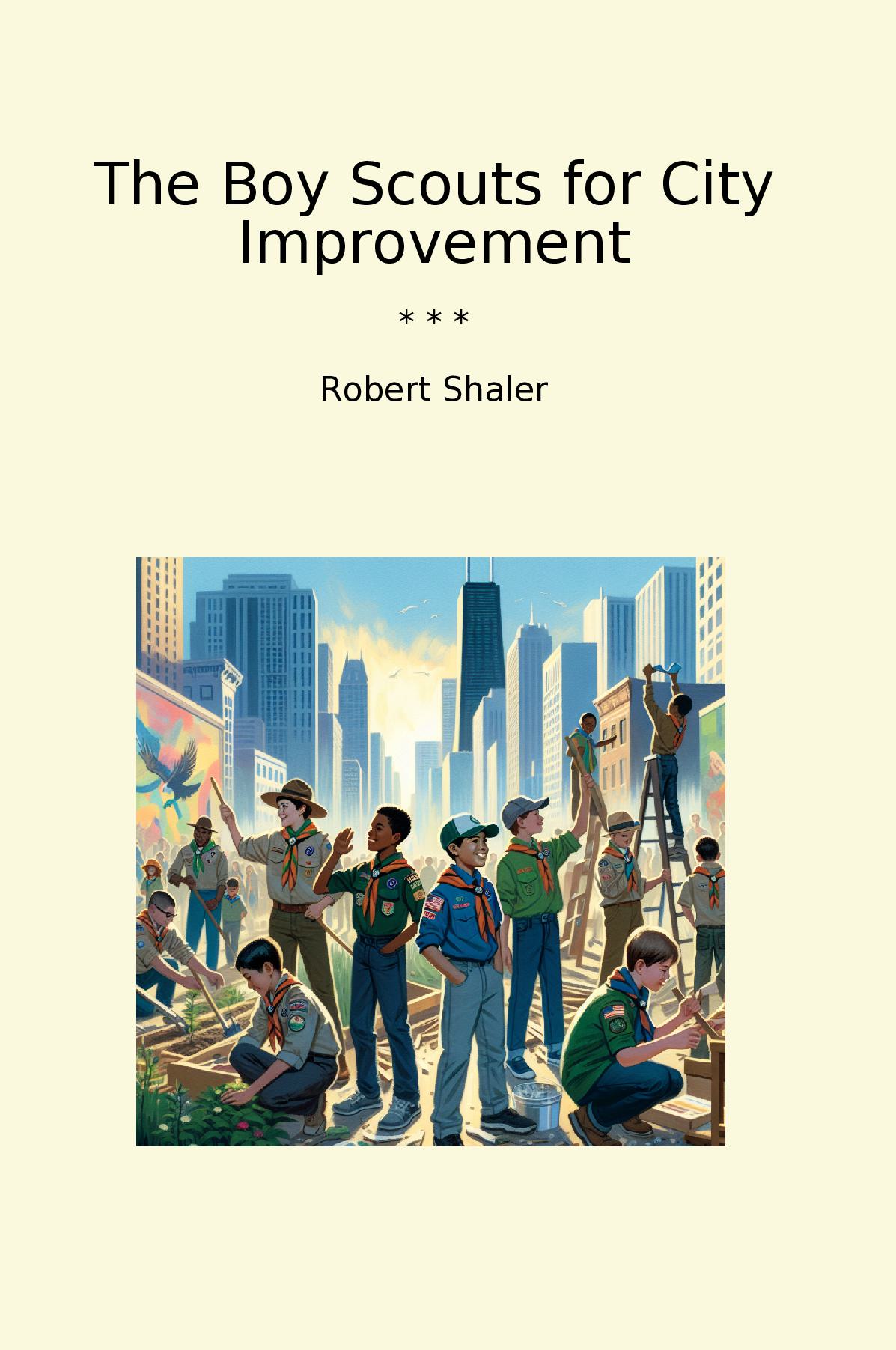 The Boy Scouts for City Improvement