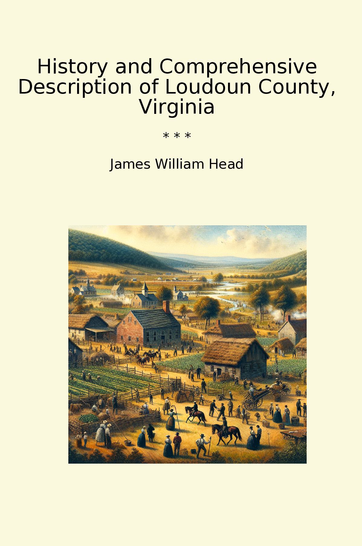 History and Comprehensive Description of Loudoun County, Virginia