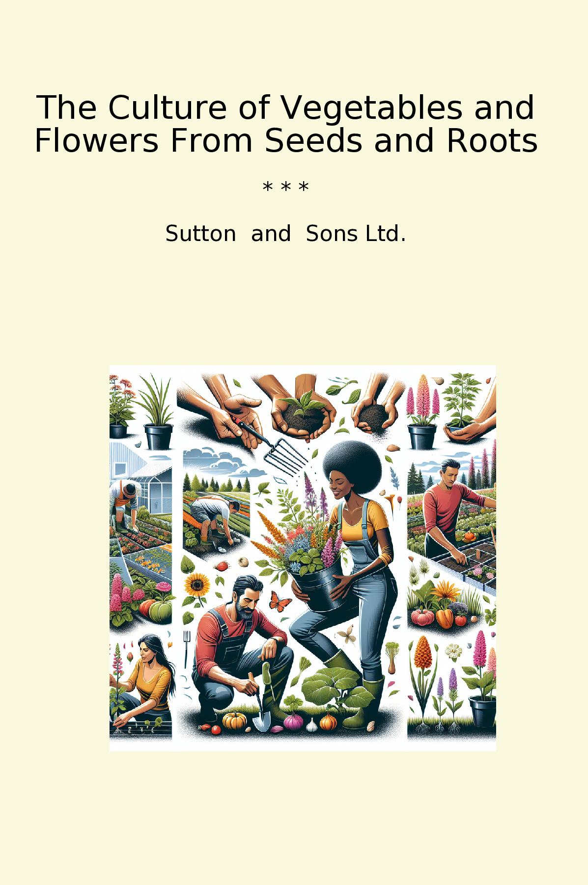 The Culture of Vegetables and Flowers From Seeds and Roots