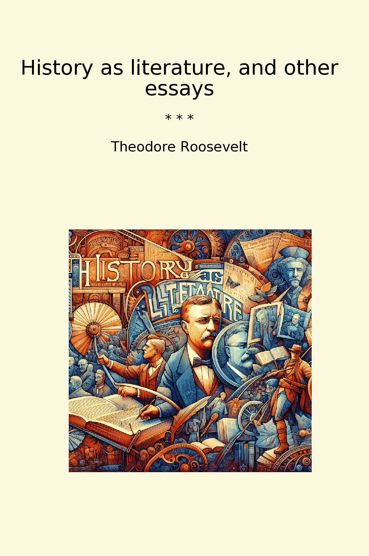 History as literature, and other essays