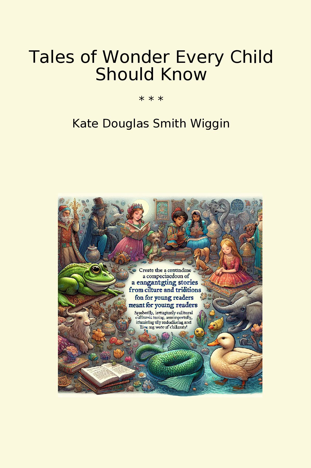 Tales of Wonder Every Child Should Know