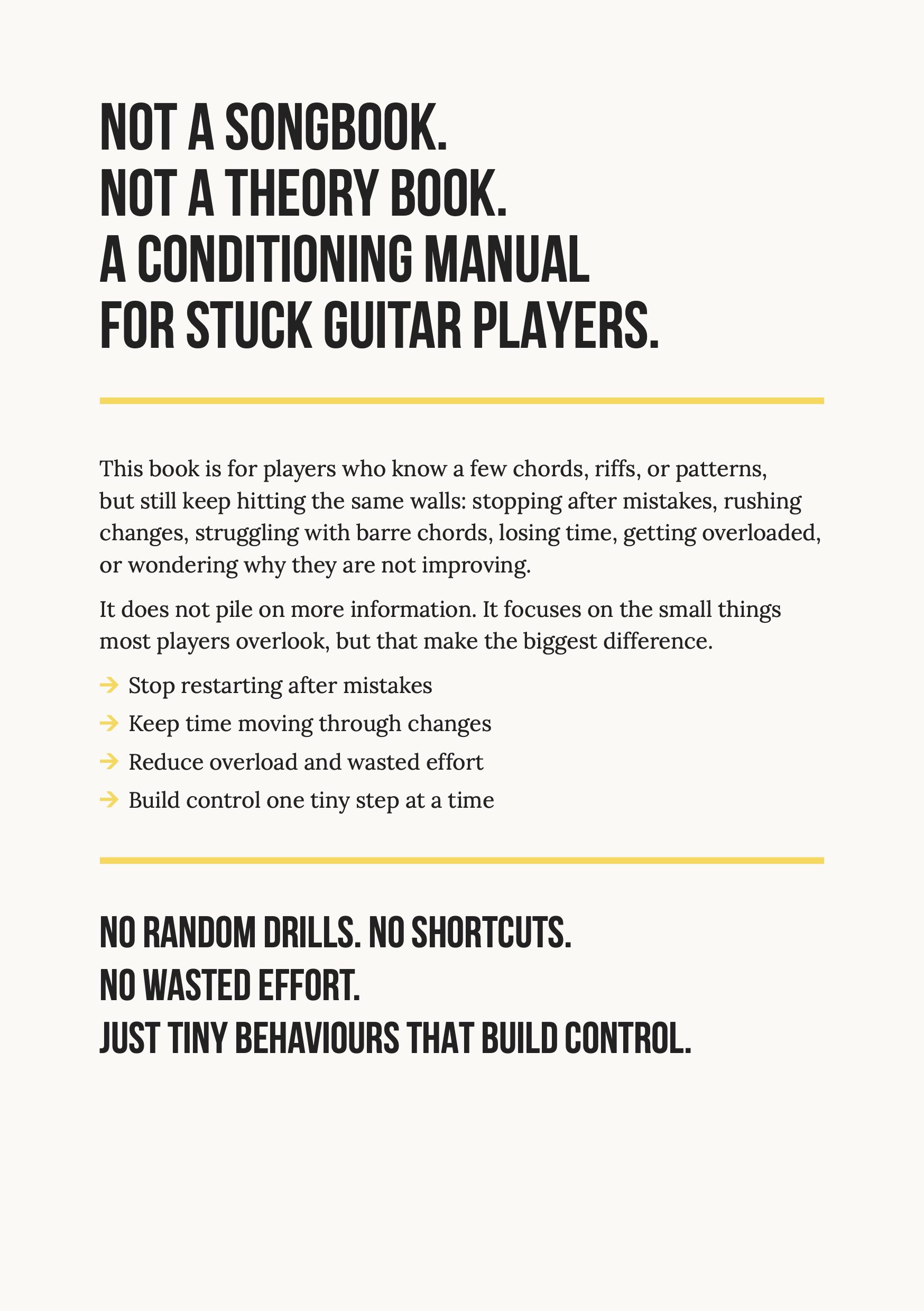 12 Tiny Steps For Guitar