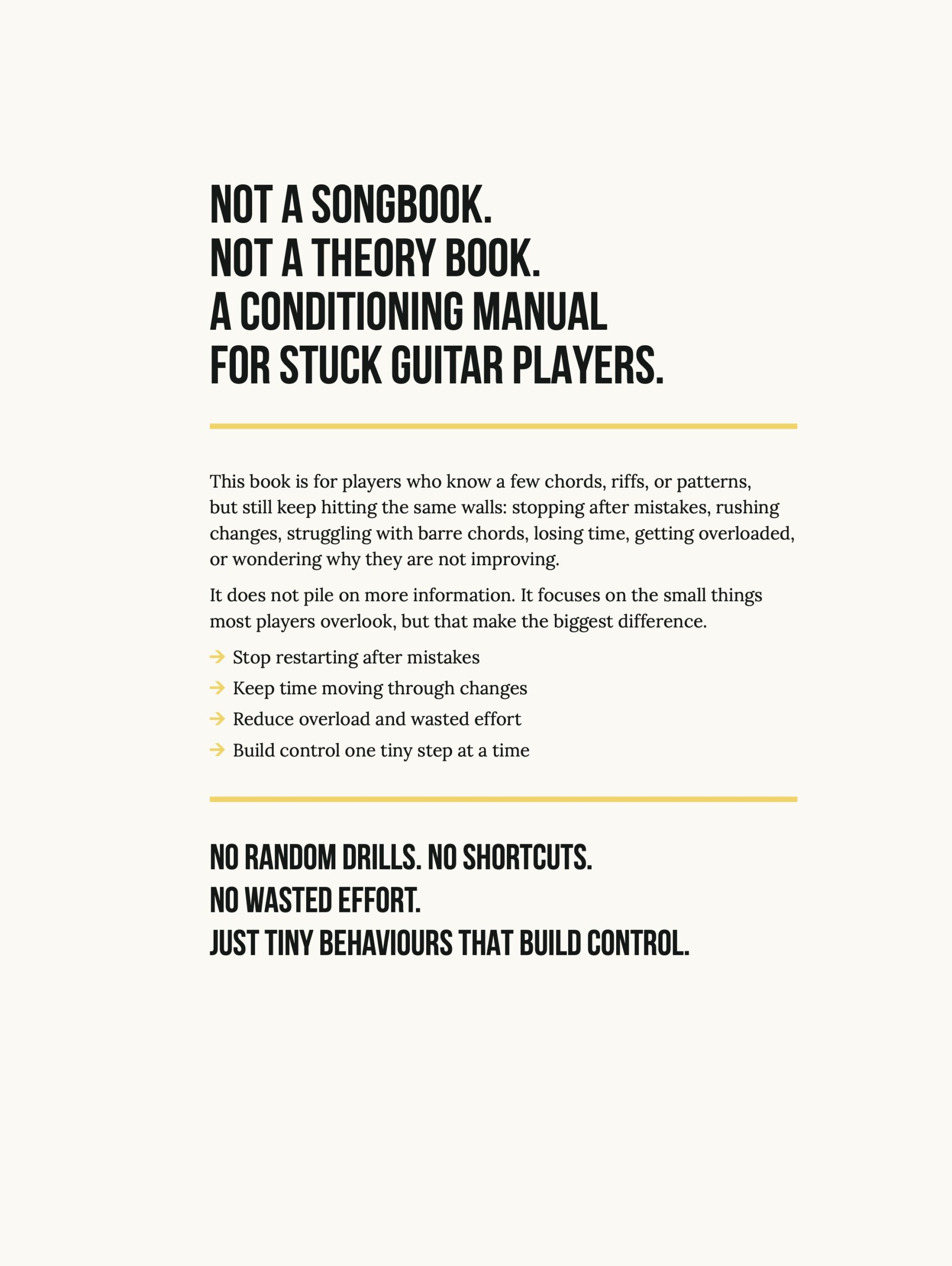 12 Tiny Steps For Guitar