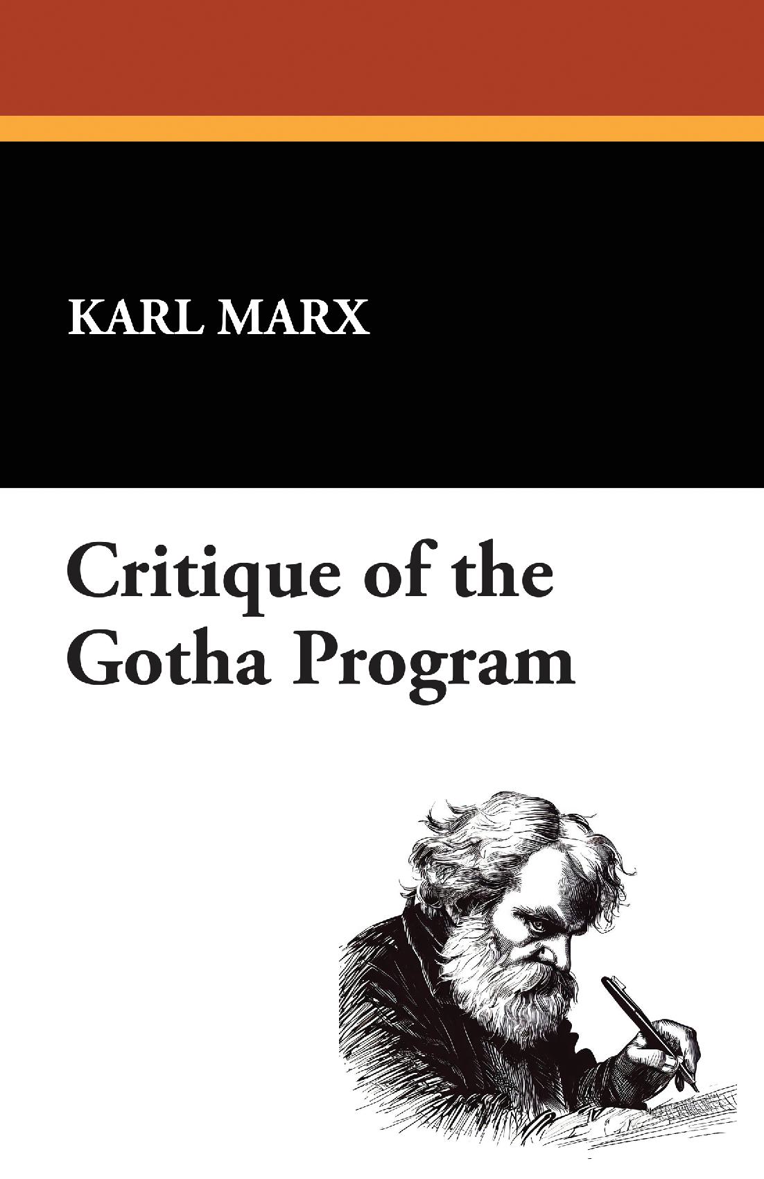 Critique of the Gotha Program