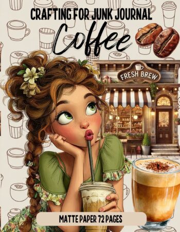 Crafting for Junk Journal Coffee Ephemera Book