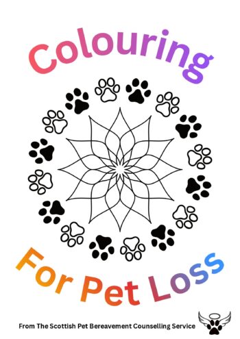 Colouring For Pet Loss