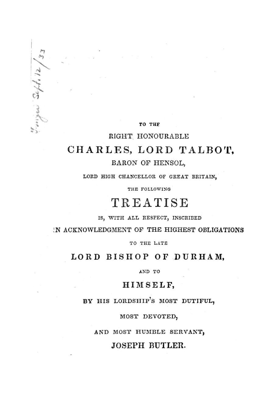 The Analogy of Religion, Natural and Revealed (1841)