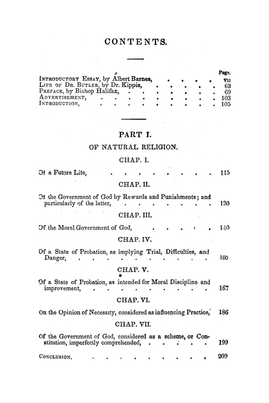 The Analogy of Religion, Natural and Revealed (1841)