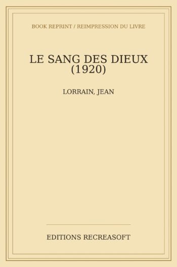 Le Sang des dieux (1920)