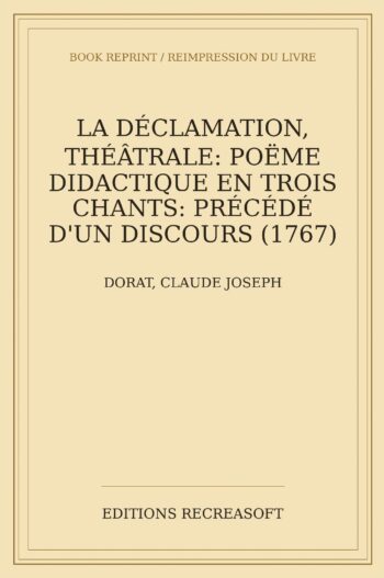 La Declamation theatrale (1767)