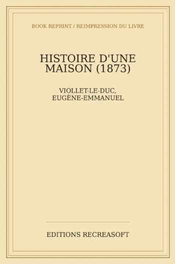 Histoire d'une maison (1873)