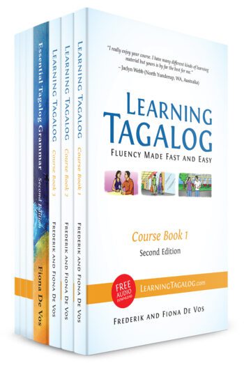 Learning Tagalog - Fluency Made Fast and Easy - Course Print Edition (7-Book Set) Color + Free Audio Download
