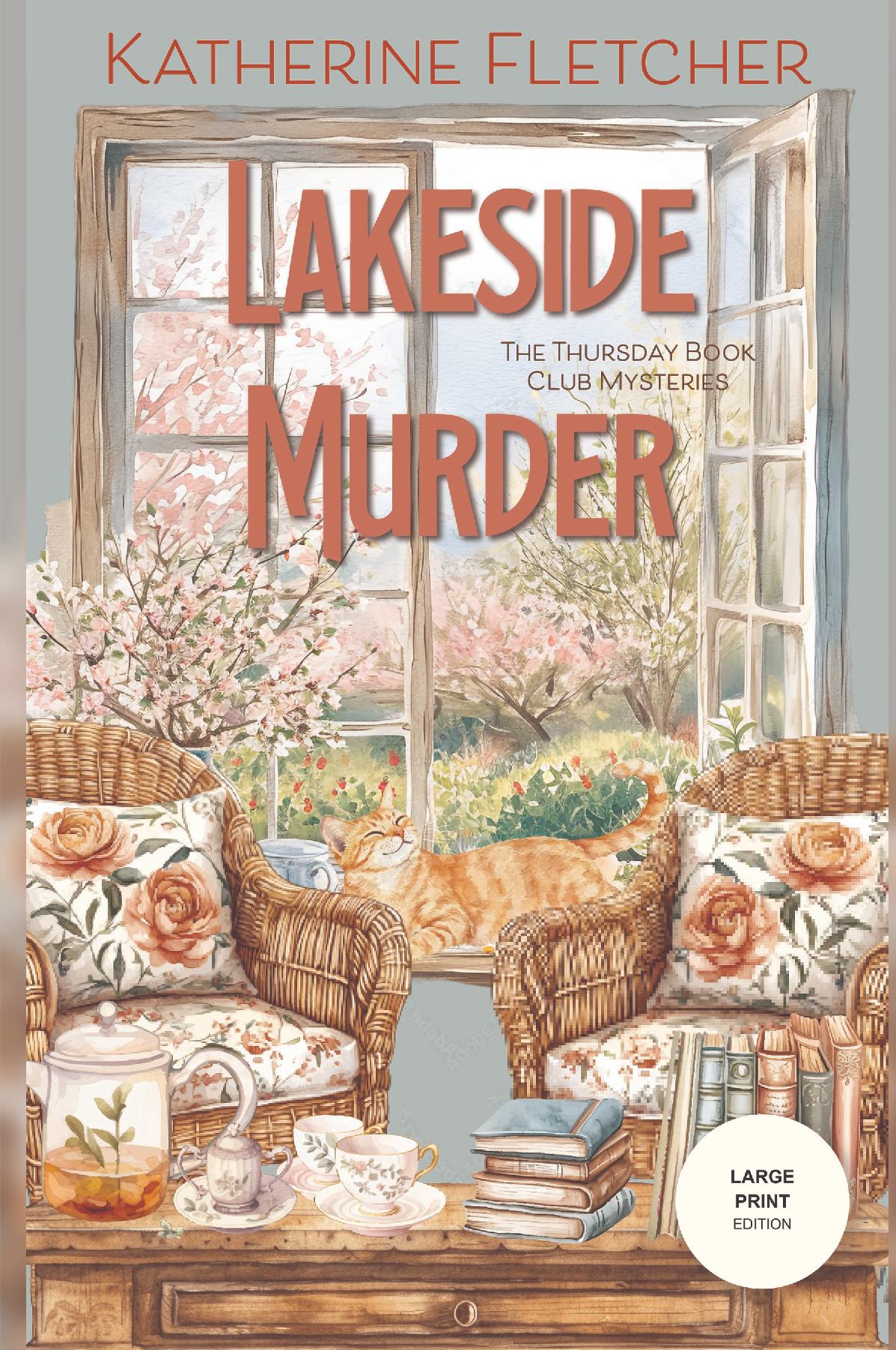 Lakeside Murder - Large Print