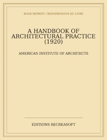 A Handbook of Architectural Practice